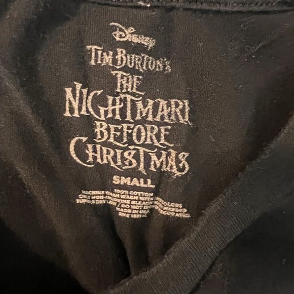 The Nightmare Before Christmas Live In Concert T Shirt Small Black - Picture 5 of 5